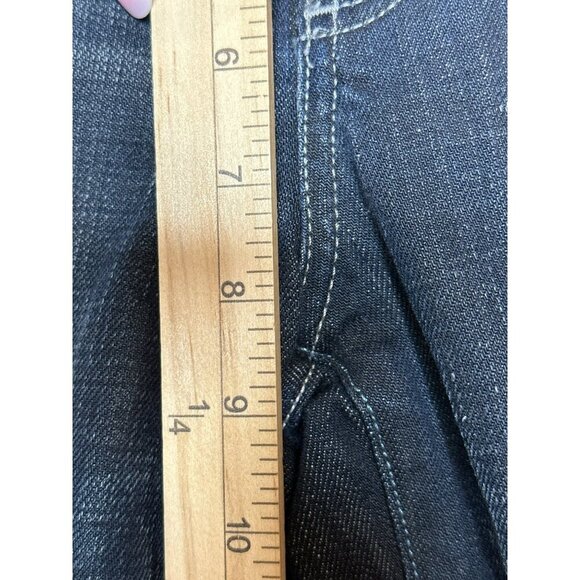 Rock & Republic Women's 10 Bernie Bootcut Dark Wash Distressed - Picture 6 of 14